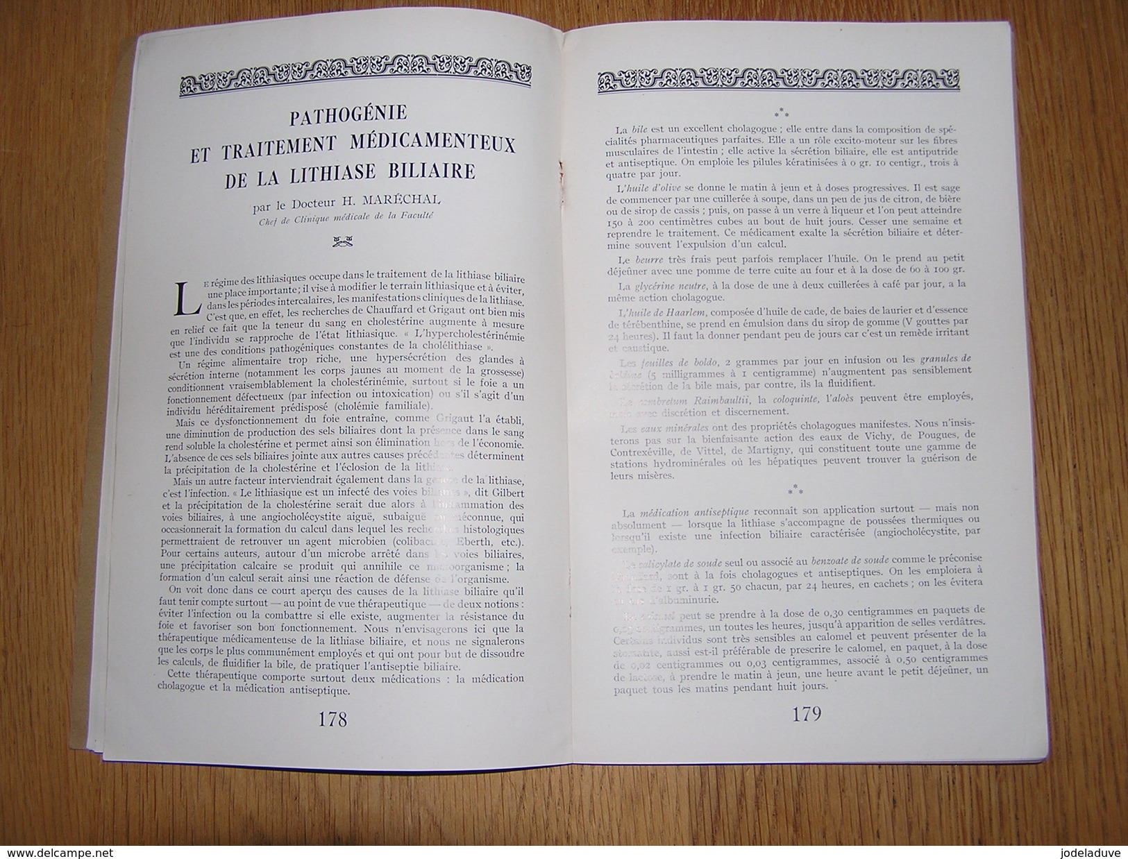 PRO MEDICO Revue N° 6 Année 1925 Lambiotte Médecine Périclès Eustache Deschamps Girardeau Controverses Médicales