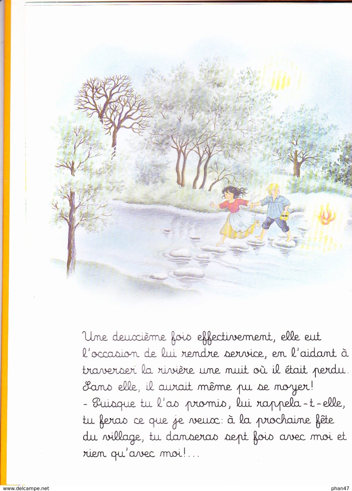 LA PETITE FADETTE D'après George SAND, Illustrations De VALERIANE, Collection Porcelaine, Ed. Hemma 1993 - Contes