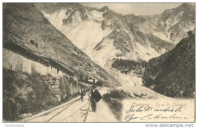 Carrara(Massa Carrara)-Cave Di Lorano-1904 - Carrara