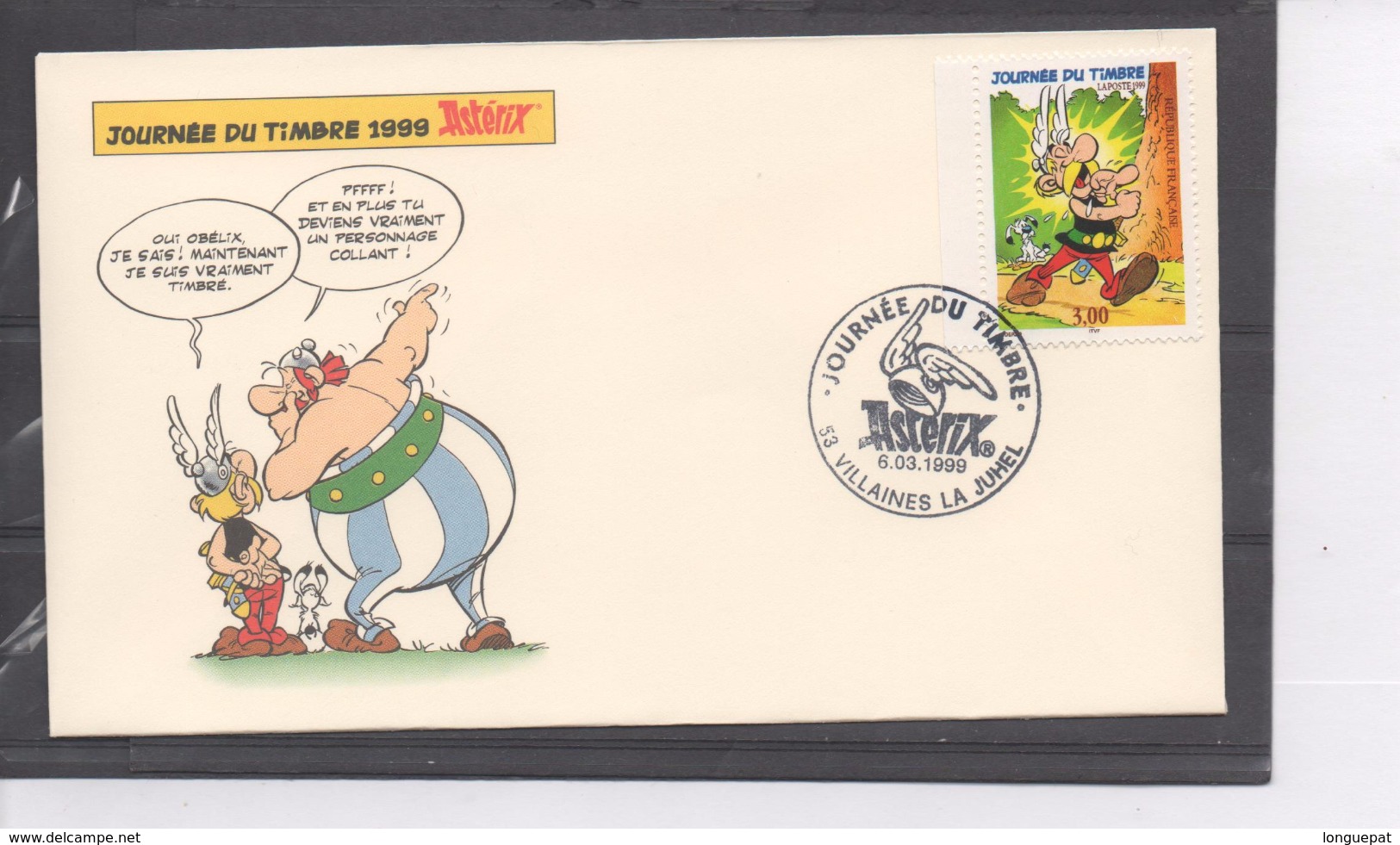 FRANCE - Journée Du Timbre - Astérix, De Goscinny Et Uderzo - BD - Bande Dessiinée - - 1990-1999