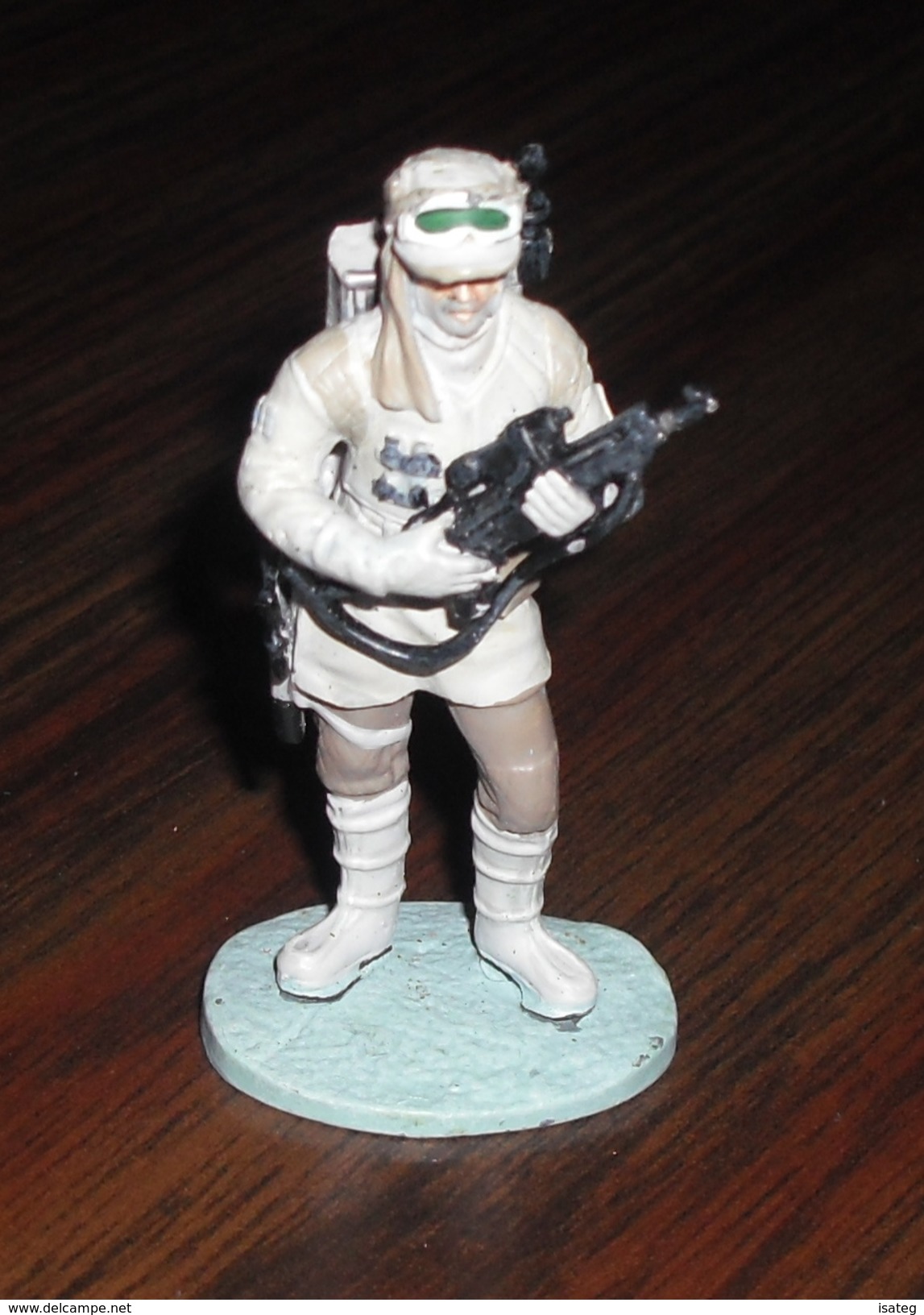 Figurine En Plomb Star Wars "HOTH SOLDIER REBEL" N°52 - éditions Atlas - Episodio I