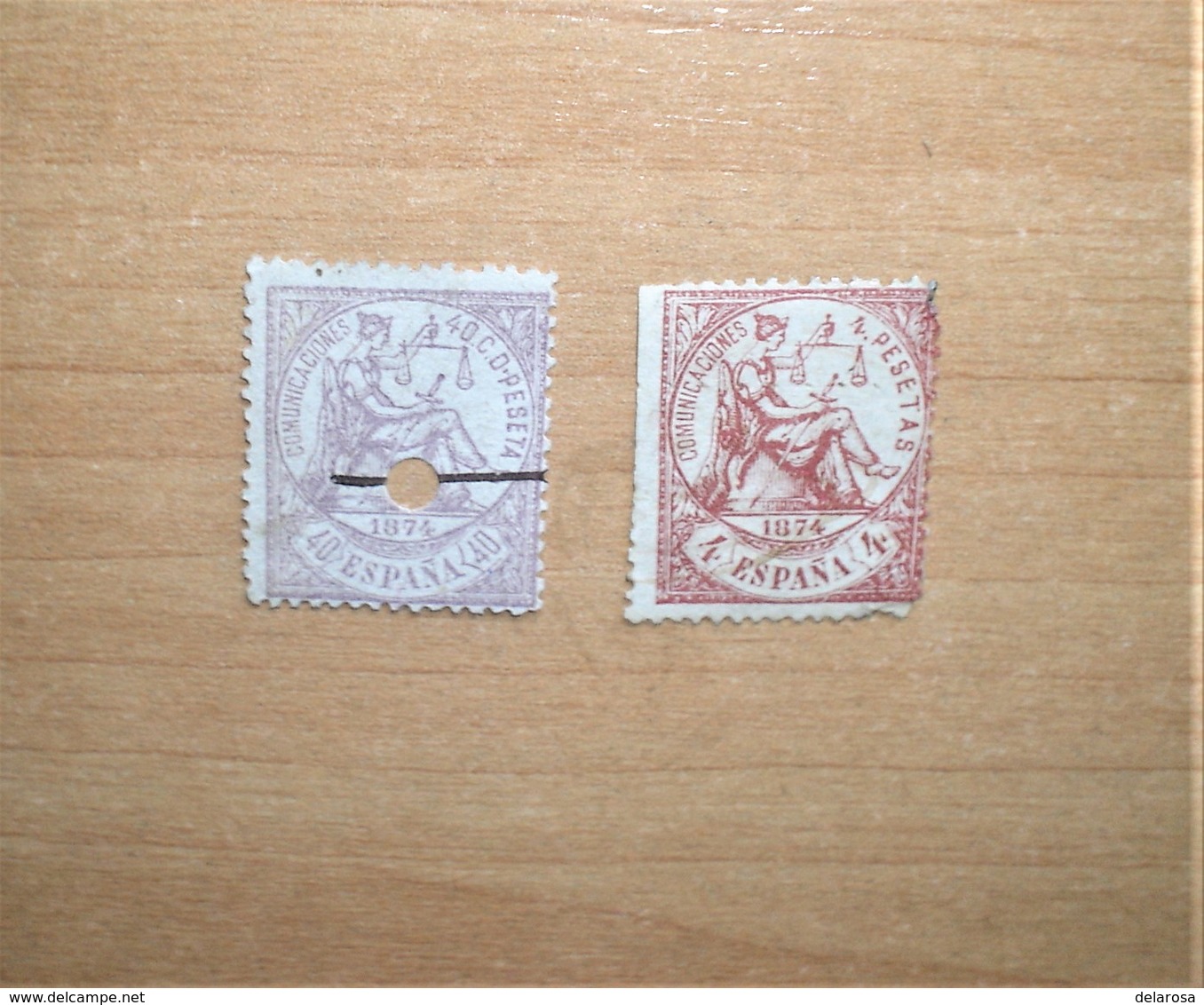 Edifil 148T,buen Color-sin Señal,151 Con Goma Y Sin Señal. - Used Stamps