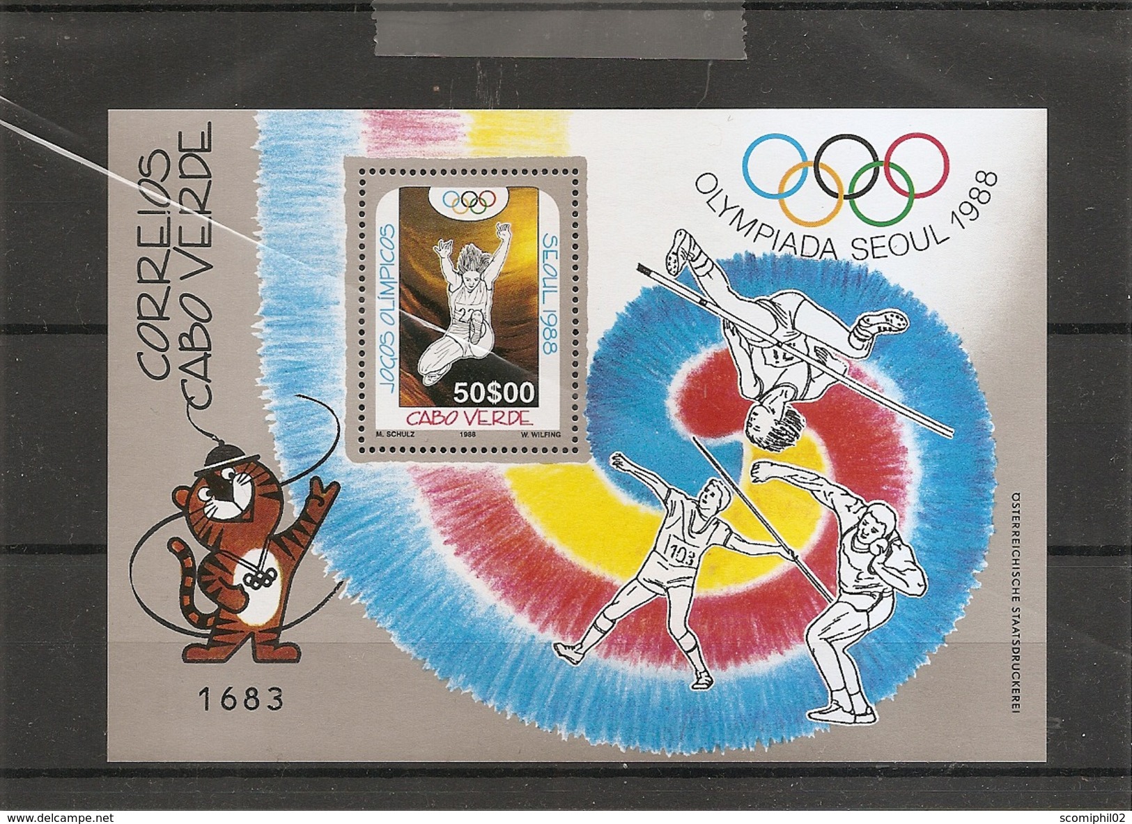 JO De Séoul -1988 ( BF 11 XXX -MNH- Du CapVert) - Sommer 1988: Seoul