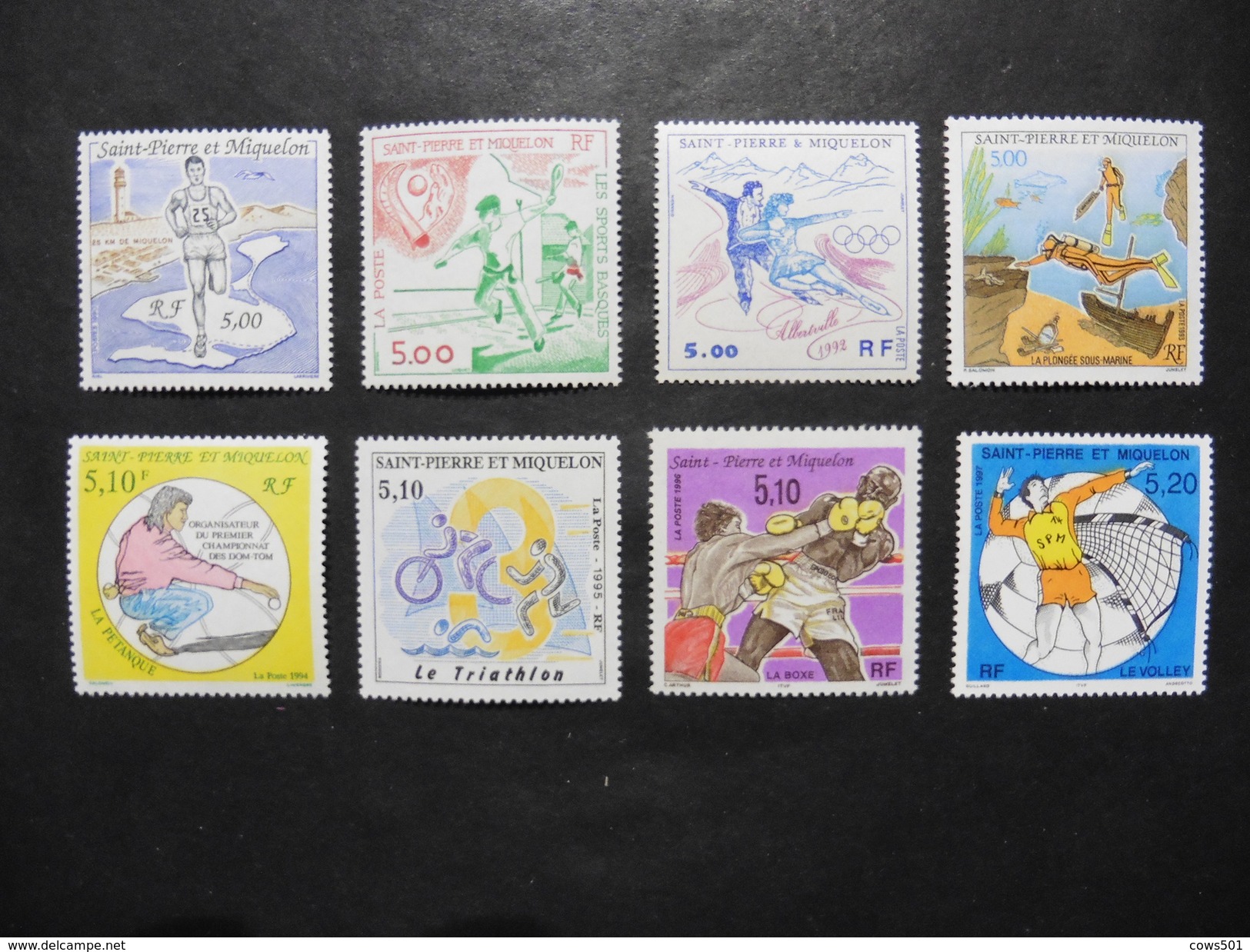 St.Pierre Et Miquelon :8   Timbres Neufs - Collections, Lots & Séries