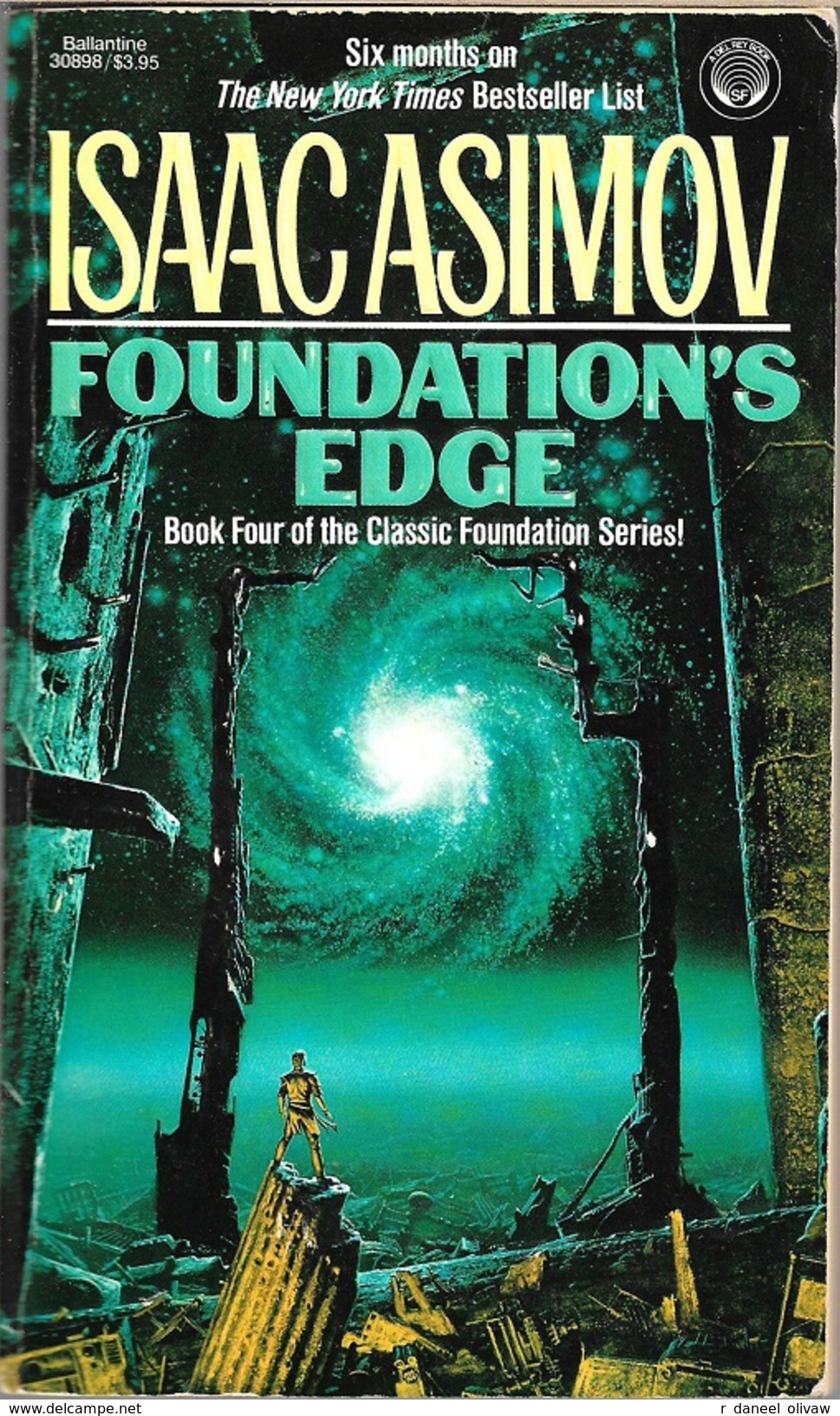 DEL REY Science Fiction - ASIMOV, Isaac - Foundation's Edge (TBE) - Otros & Sin Clasificación