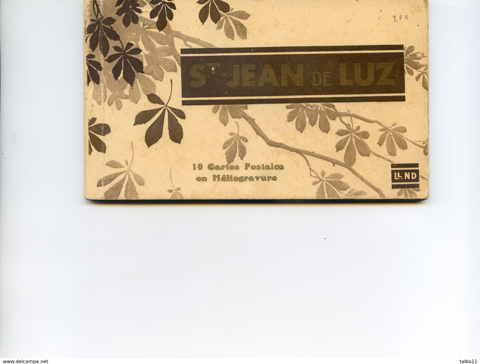 Saint Jean De Luz - Carnet Complet  - Heliogravure - Saint Jean De Luz