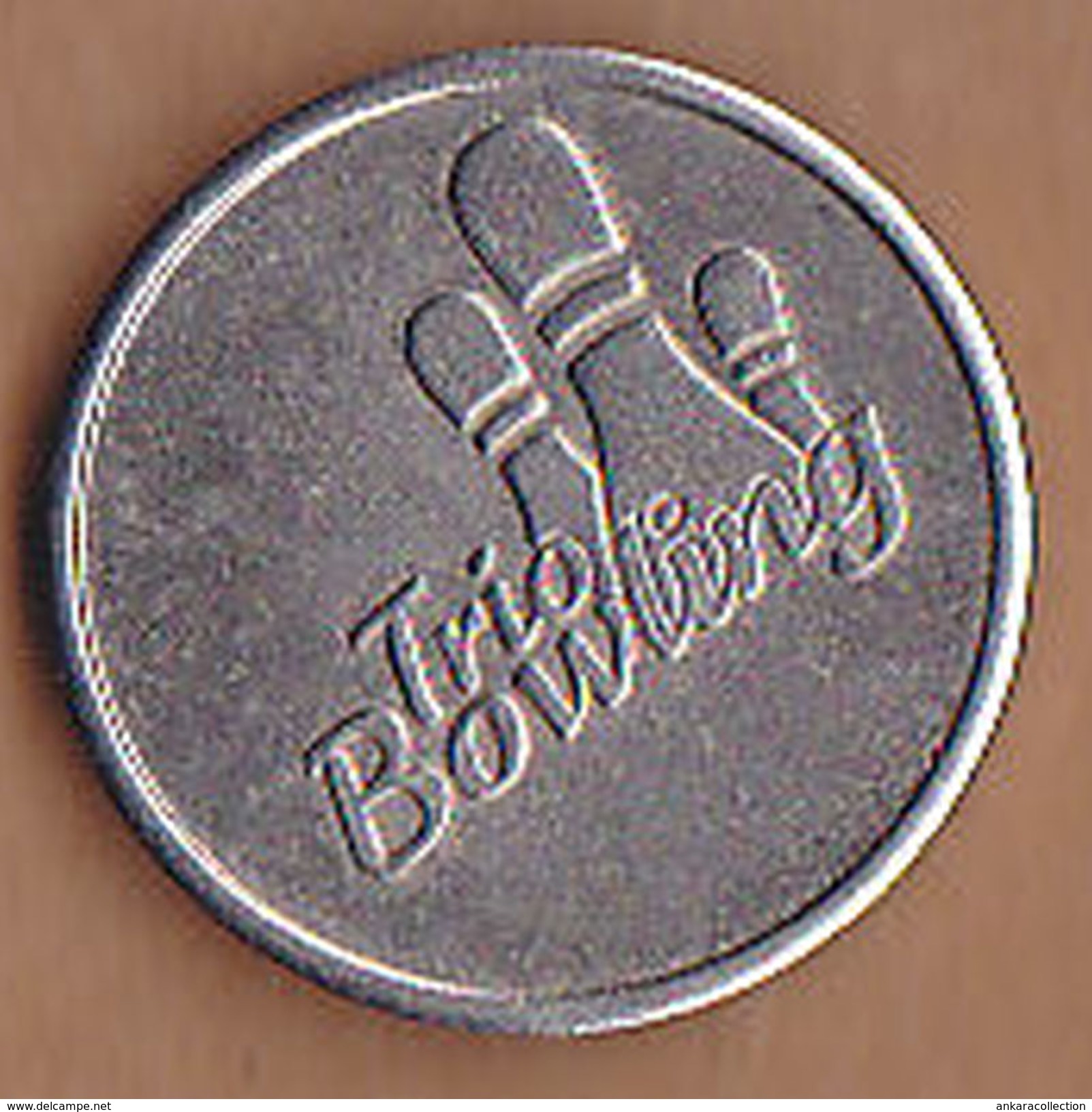 AC -  TRIO BOWLING TOKEN JETON - Monedas/ De Necesidad