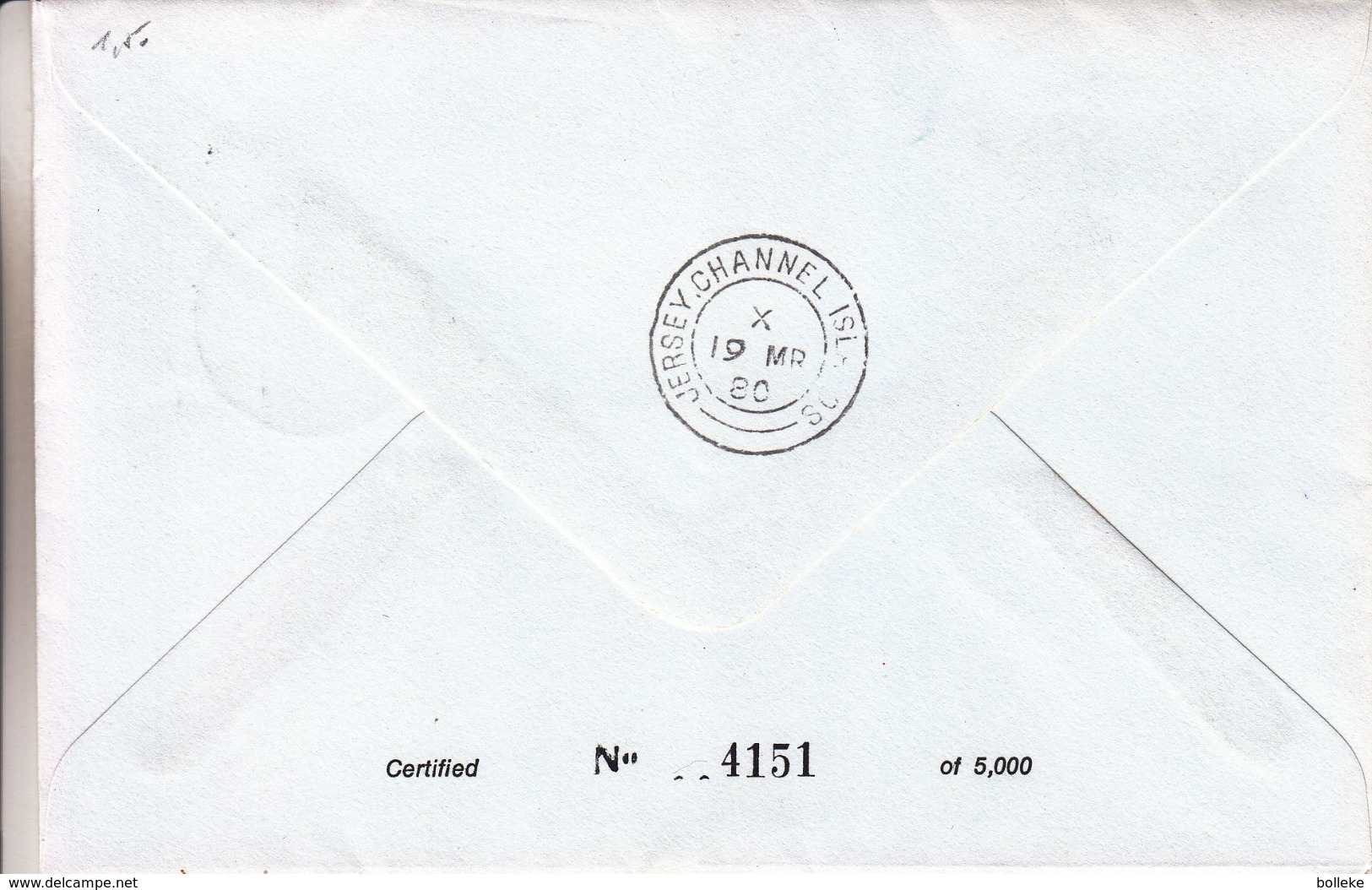 République Fédérale - Lettre De 1980 - Oblit Laufen Salzach - Croix Rouge - Exp Vers Jersey - Briefe U. Dokumente