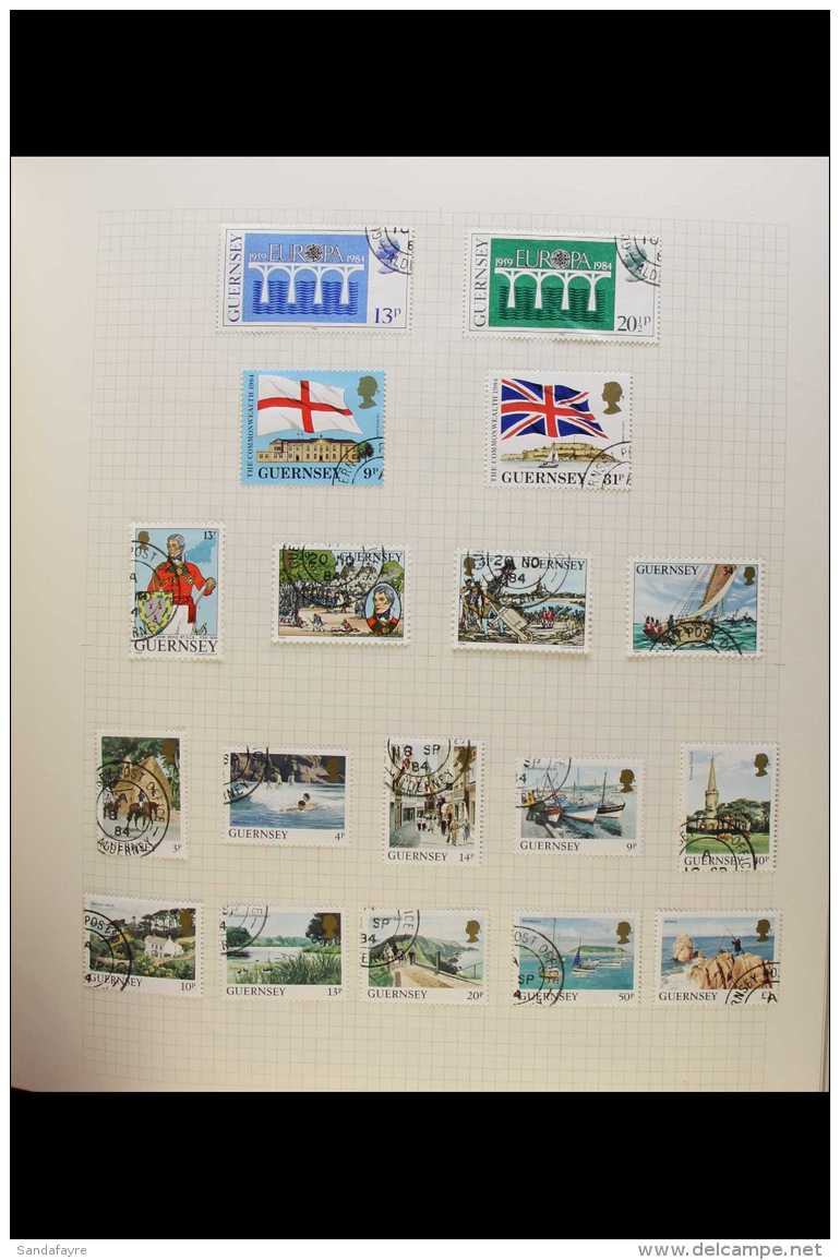 GUERNSEY 1958-2008 An Extensive ALL DIFFERENT VERY FINE USED Collection, Neatly Presented In An SG "Devon" Album.... - Altri & Non Classificati