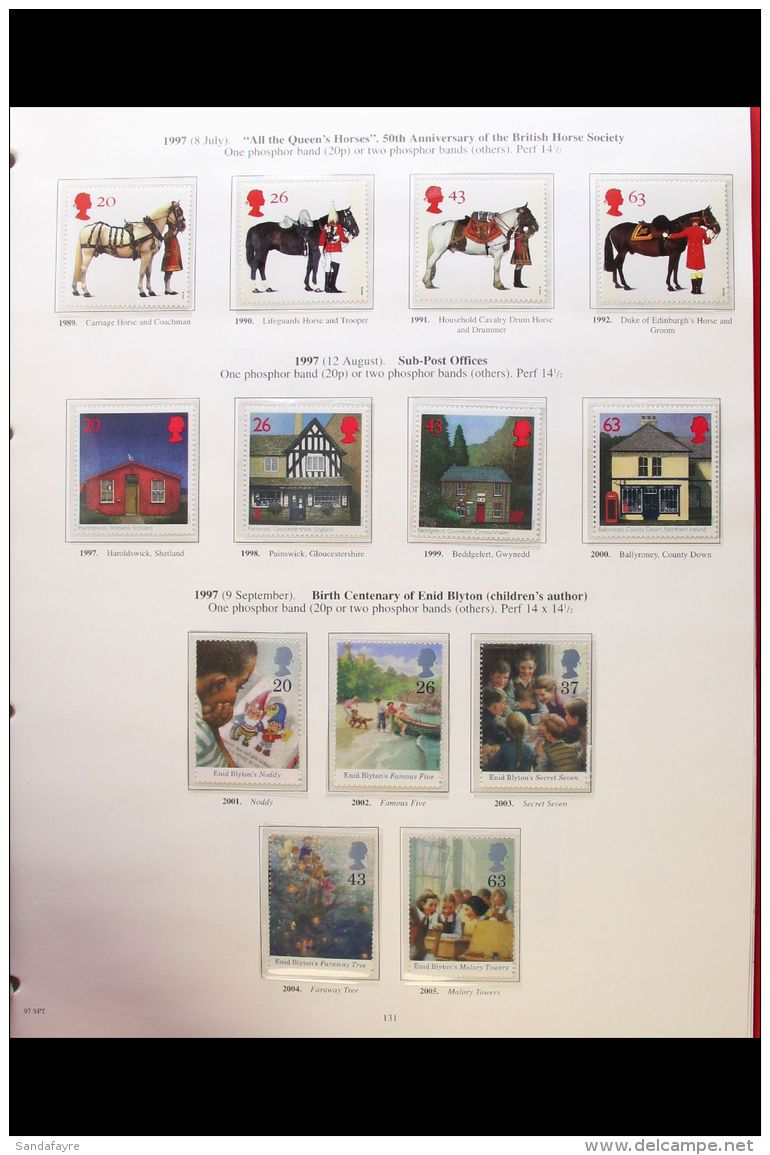 1984-2000 COMPLETE NHM COMMEMORATIVE COLLECTION Presented In Mounts In A Printed Gibbons Album. An Attractive,... - Other & Unclassified