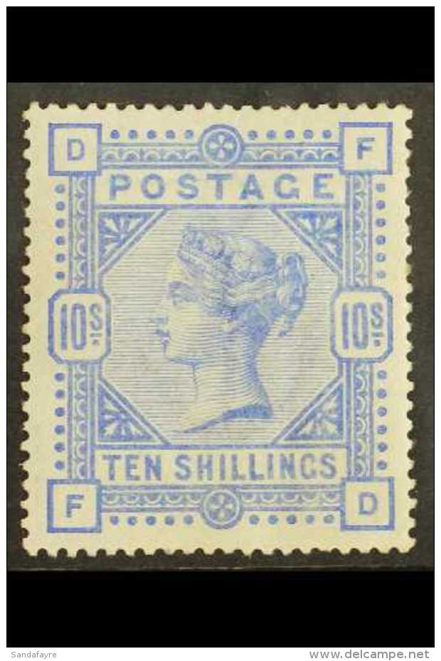 1883-84 10s Pale Ultramarine, SG 183a, Fine Mint, Well- Centered With Lovely Fresh Colour. Pretty. For More... - Other & Unclassified