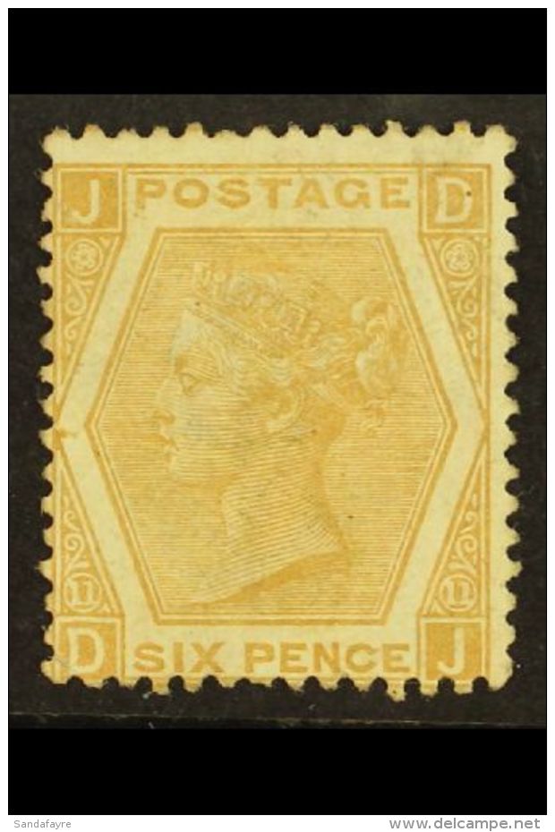 1872-73 Pale Chestnut Plate 11, Wmk Spray, SG 122b, Mint No Gum, Cat &pound;700. For More Images, Please Visit... - Other & Unclassified