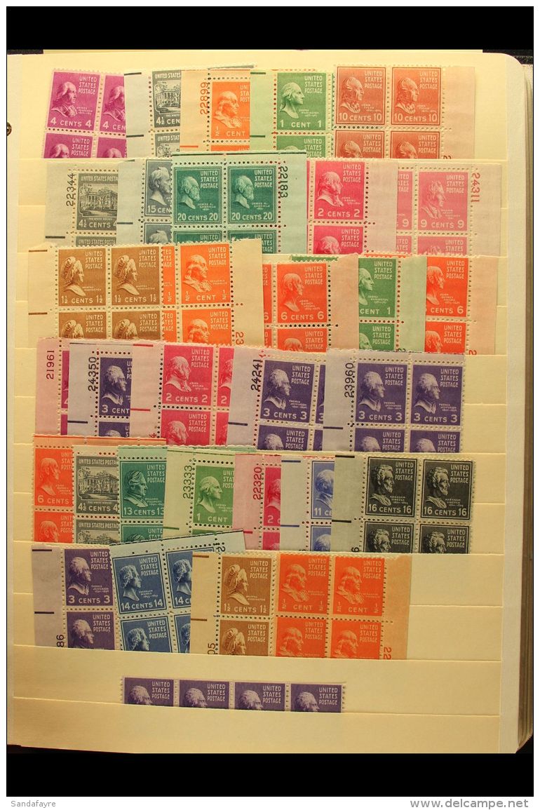 1937-50s MINT &amp; USED ACCUMULATION Mainly Fresh Mint (many Later Never Hinged) &amp; Small Used Ranges With... - Other & Unclassified