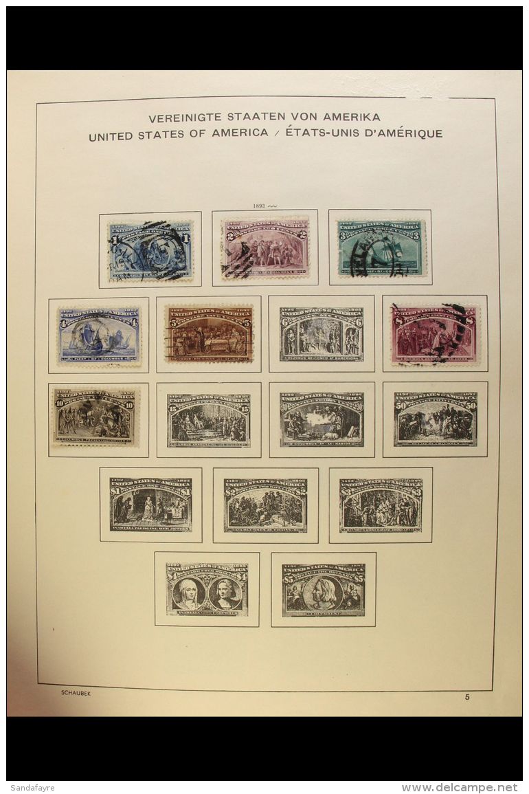 1861-1982 USED COLLECTION ALL DIFFERENT In A Printed Album, Includes A Useful 19th Century Range To Various 10c... - Autres & Non Classés