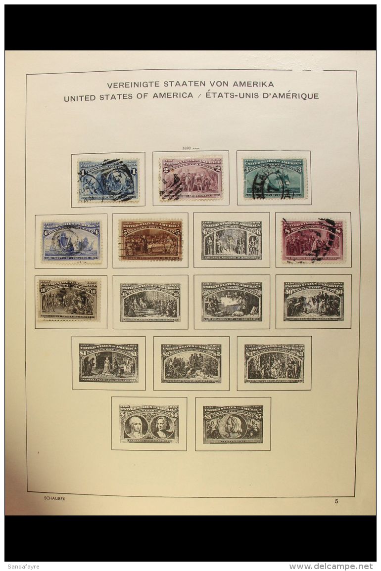 1861-1982 USED COLLECTION ALL DIFFERENT In A Printed Album, Includes A Useful 19th Century Range To Various 10c... - Other & Unclassified