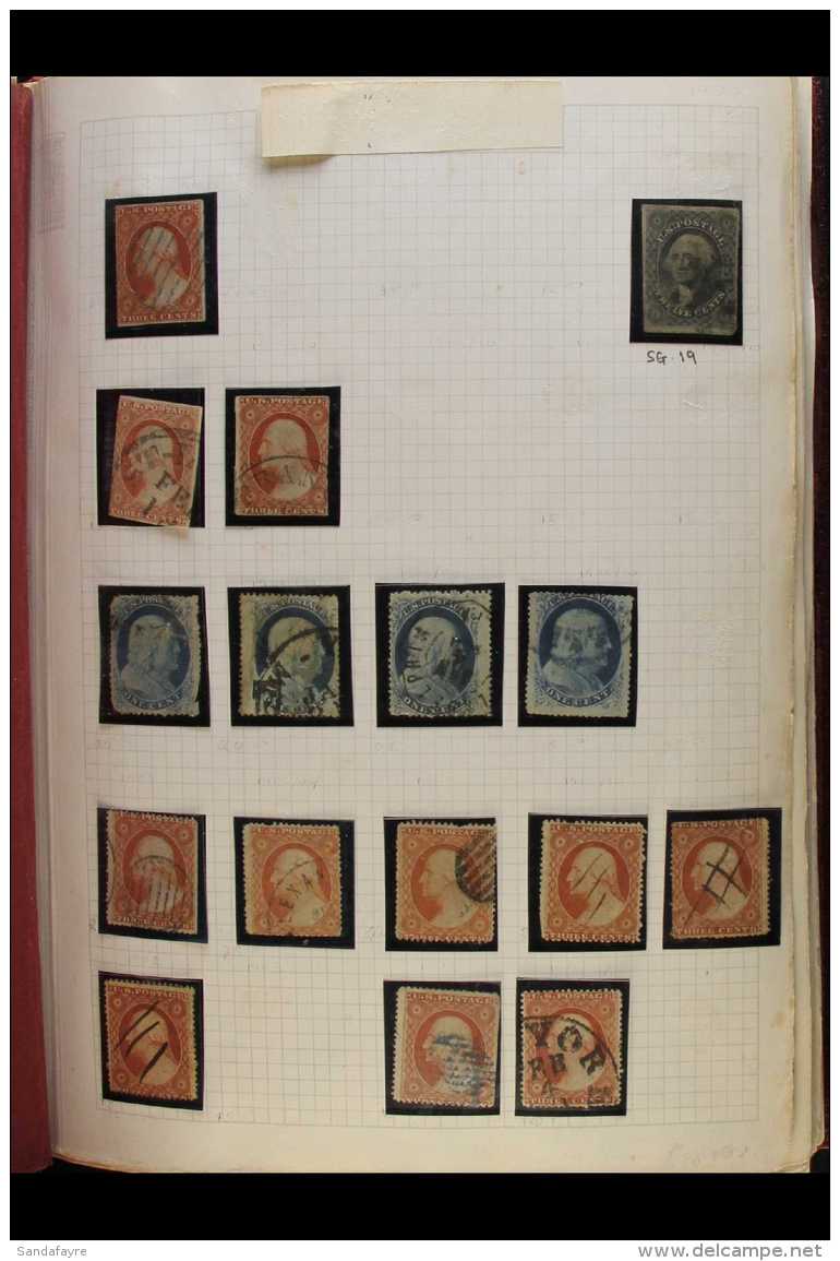 1851-1932 POWERFUL COLLECTION IN AN ALBUM Mint And Used (mainly Used), Mixed Condition And Duplication, But With... - Other & Unclassified