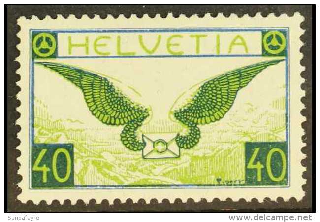 1929 40c Blue And Yellow- Green Air Post, Michel 234x, Never Hinged Mint. For More Images, Please Visit... - Other & Unclassified