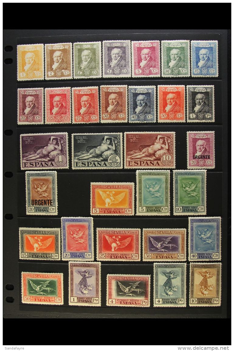 1926-52 MINT / NHM SELECTION Presented On Stock Pages. Includes 1930 Postal, Express &amp; Air Sets Complete, 1930... - Andere & Zonder Classificatie