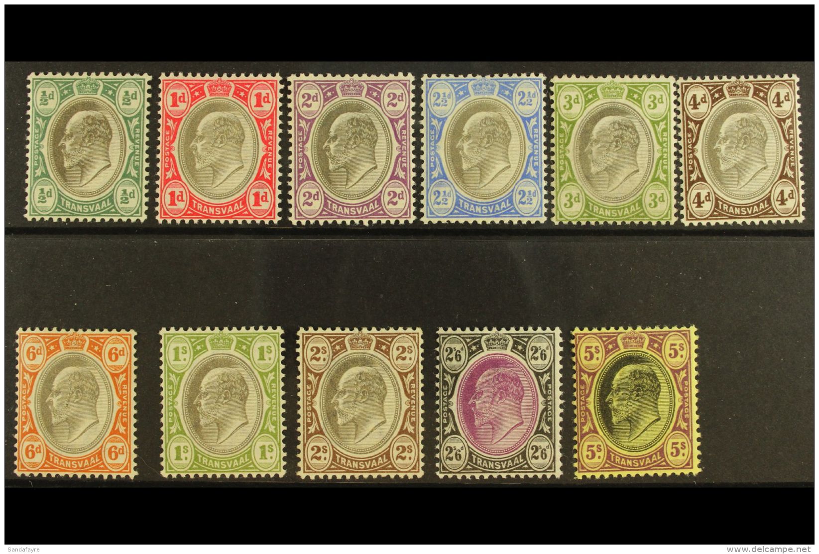 TRANSVAAL 1902 Ed VII Set To 5s Complete, SG 244/54, Very Fine Mint. (11 Stamps) For More Images, Please Visit... - Non Classés