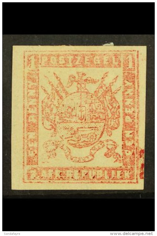 TRANSVAAL 1870 1d Reddish Pink, SG 8a, Very Fine Mint For More Images, Please Visit... - Unclassified