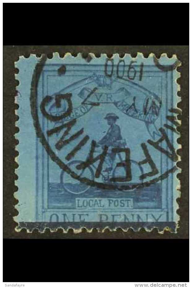 MAFEKING SIEGE STAMPS 1900 (6-10 Apr) 1d Deep Blue/blue, SG 18, Very Fine Used. For More Images, Please Visit... - Unclassified