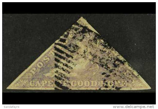 CAPE OF GOOD HOPE 1855-63 6d Deep Rose-lilac SG 7b, Attractive With Good Colour, Three Good Margins And Neat Part... - Zonder Classificatie