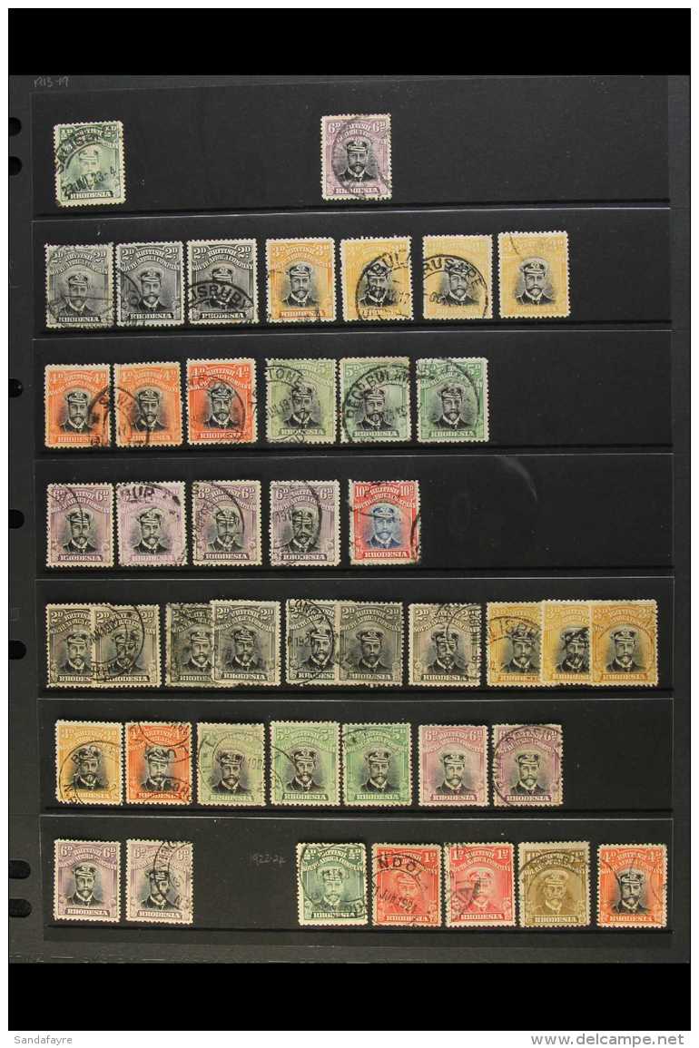 1913-24 USED "ADMIRALS" COLLECTION An Attractive Assembly With A Good Range Of Shades, Includes 1913-19  (Head Die... - Andere & Zonder Classificatie