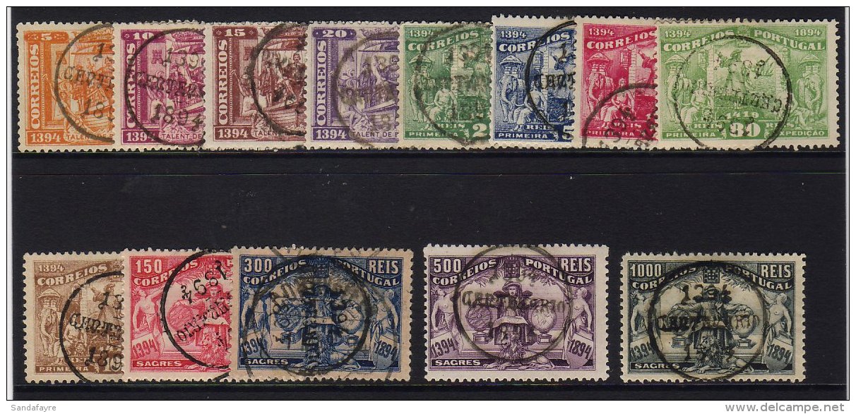 1894 Henry The Navigator Complete Set Afinsa 98/110 (Mi. 96/108), With Centenary Cancels. (13) For More Images,... - Andere & Zonder Classificatie