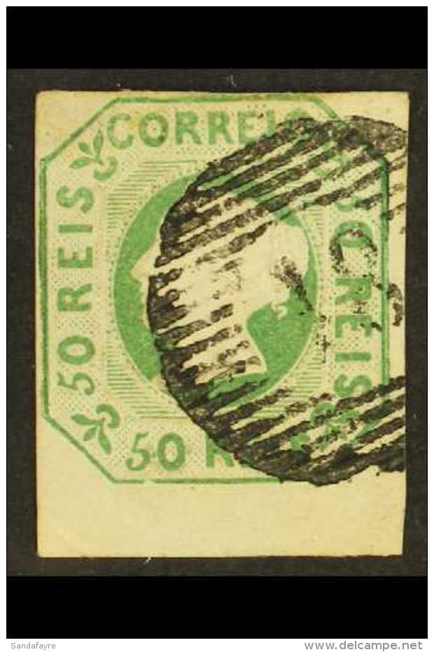 1853 50r Green, Mi 3a, Four Margins, Very Fine Used For More Images, Please Visit... - Other & Unclassified