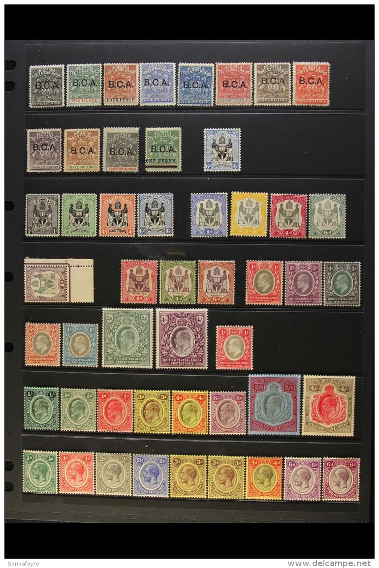 1891-1964 MINT COLLECTION Useful Lot With Many Better Stamps, Includes 1891 All Values To 4s With Both 6d Shades,... - Nyassaland (1907-1953)