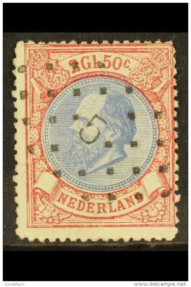 1872-88 2g50 Rose And Blue, Michel 29A, Good Used With Neat Light Number "5" Dotted Cancel. For More Images,... - Autres & Non Classés