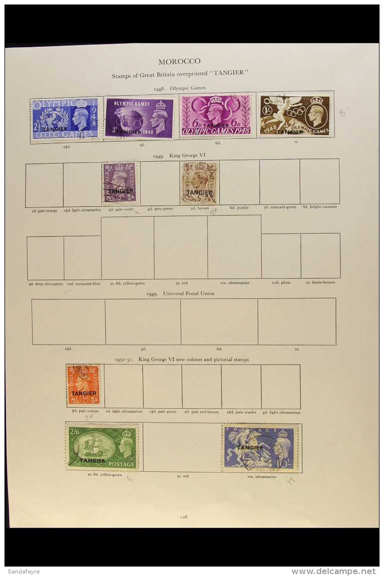 1937-52 All Different Fine Used Collection Of King George VI Issues, Includes Ranges Of Spanish Currency Incl... - Other & Unclassified