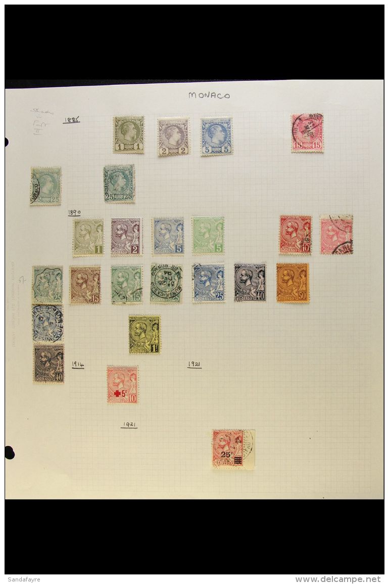 1885-1975 ALL DIFFERENT COLLECTION A Most Useful, Mint &amp; Used Collection Presented On Album Pages. Ranges... - Other & Unclassified