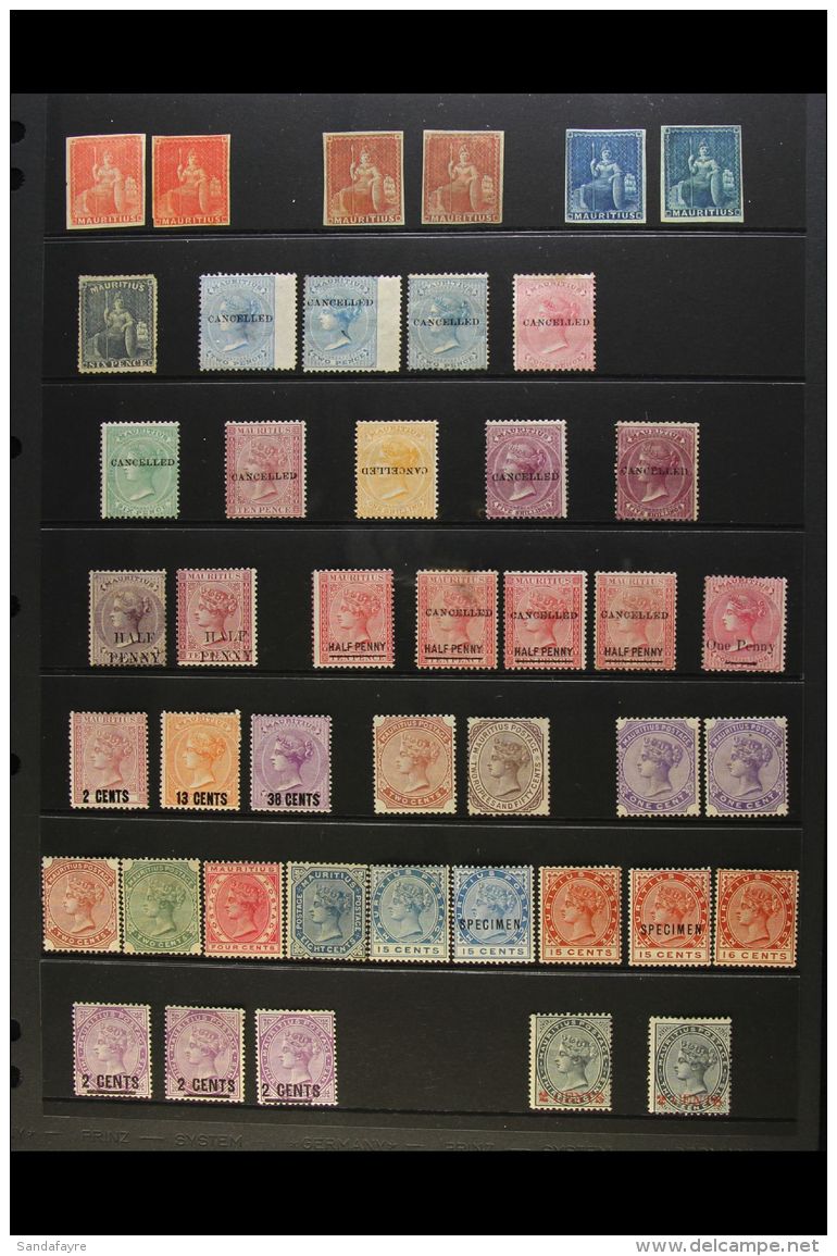 1858-1952 INTERESTING MINT COLLECTION CAT &pound;3750+ An Extensive Collection With Much Of Interest Including... - Maurice (...-1967)