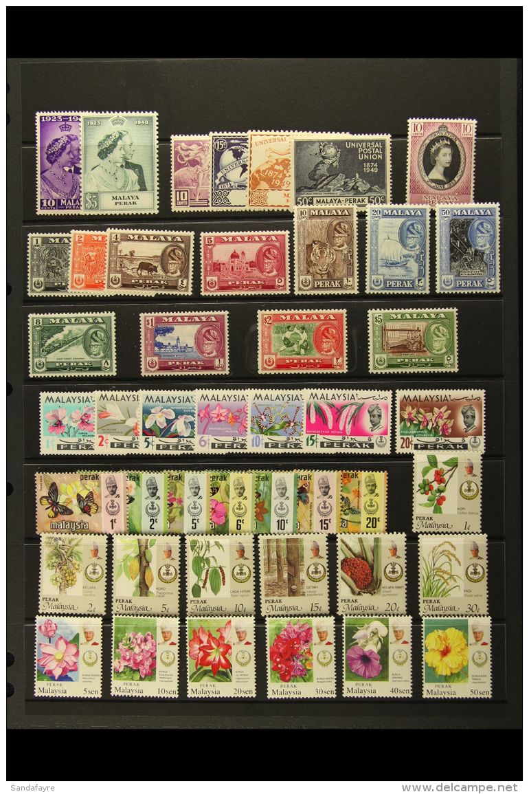 PERAK 1948-2007 NHM OMNIBUS &amp; STATE Collection On A Stock Page. Super Quality (40+ Stamps) For More Images,... - Andere & Zonder Classificatie