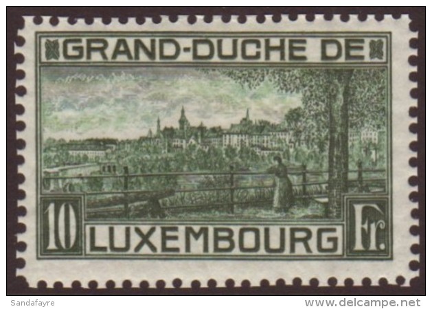 1923 10fr Green Stamp From The Miniature Sheet, SG MS221 (Michel 142), Very Fine Mint. A Beauty. For More Images,... - Autres & Non Classés