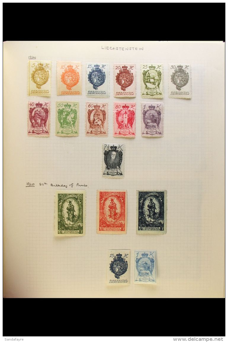 1912-82 ALL DIFFERENT COLLECTION A Delightful Mint &amp; Used (mostly Used) Collection Presented In A "Devon"... - Other & Unclassified