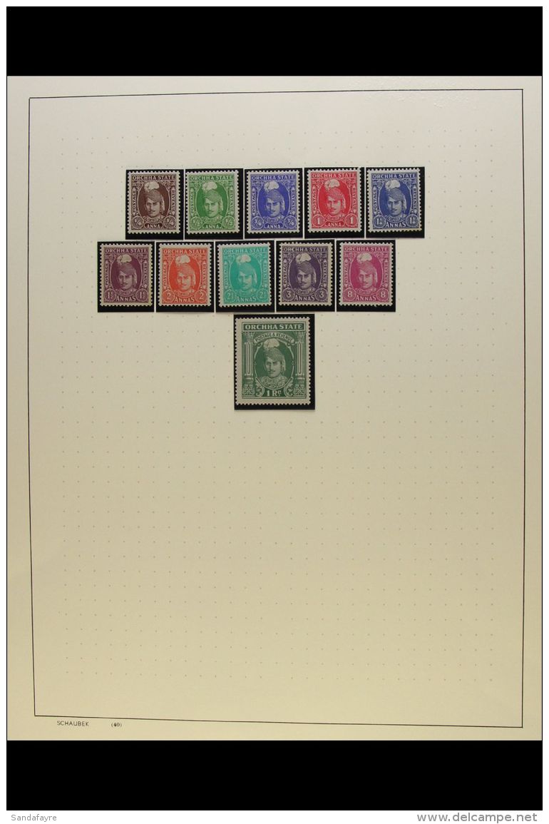 ORCHA 1897-1942 Collection On Album Pages. The 1897 (unissued) Set Of Four Is CTO, Rest Fine Mint/unused. With... - Other & Unclassified