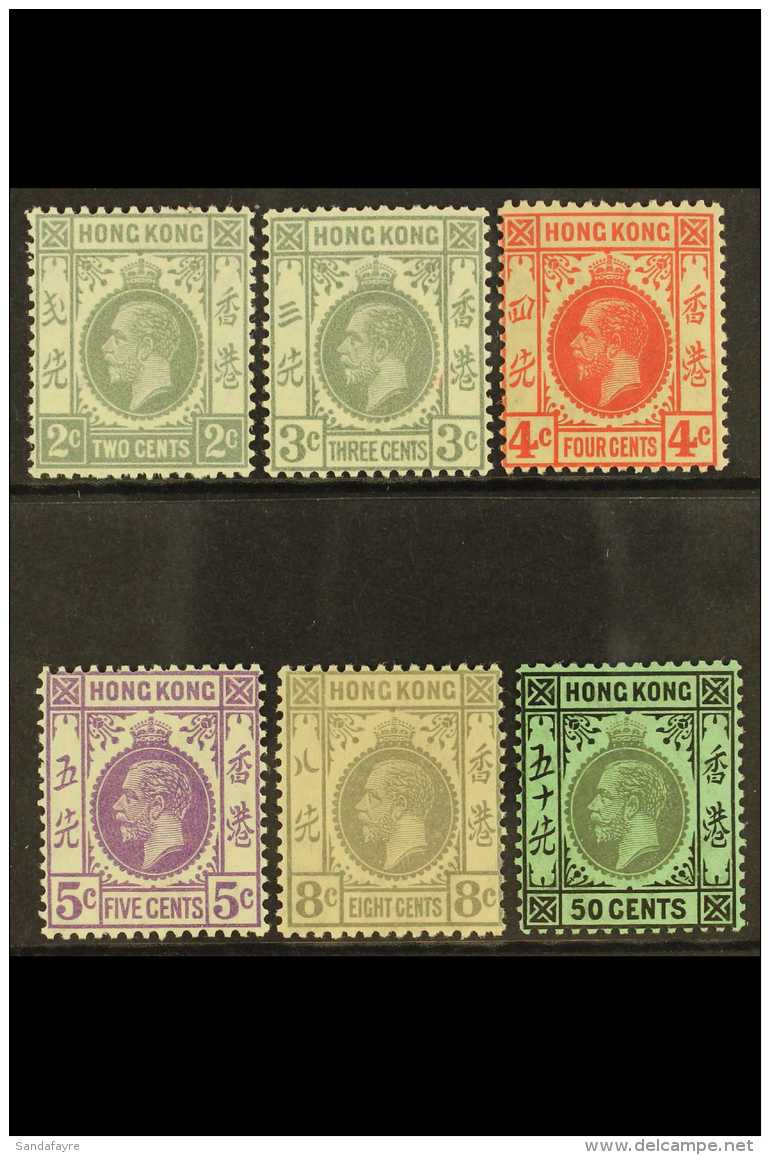 1921-37 Never Hinged Mint Definitives, With 2c Grey, 3c Grey, 4c Carmine-red, 5c Violet, 8c Grey, And 50c, Between... - Other & Unclassified