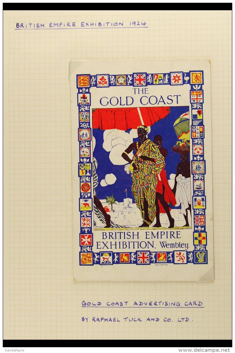 1924/5 EMPIRE EXHIBITION POSTCARDS From An Amazing British Empire Exhibition Postcard Collection, We See A Fine... - Goudkust (...-1957)