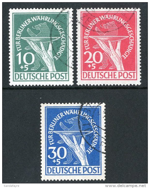 1949 Relief Fund Set, Mi 68/70, Very Fine Used. (3 Stamps) For More Images, Please Visit... - Sonstige & Ohne Zuordnung