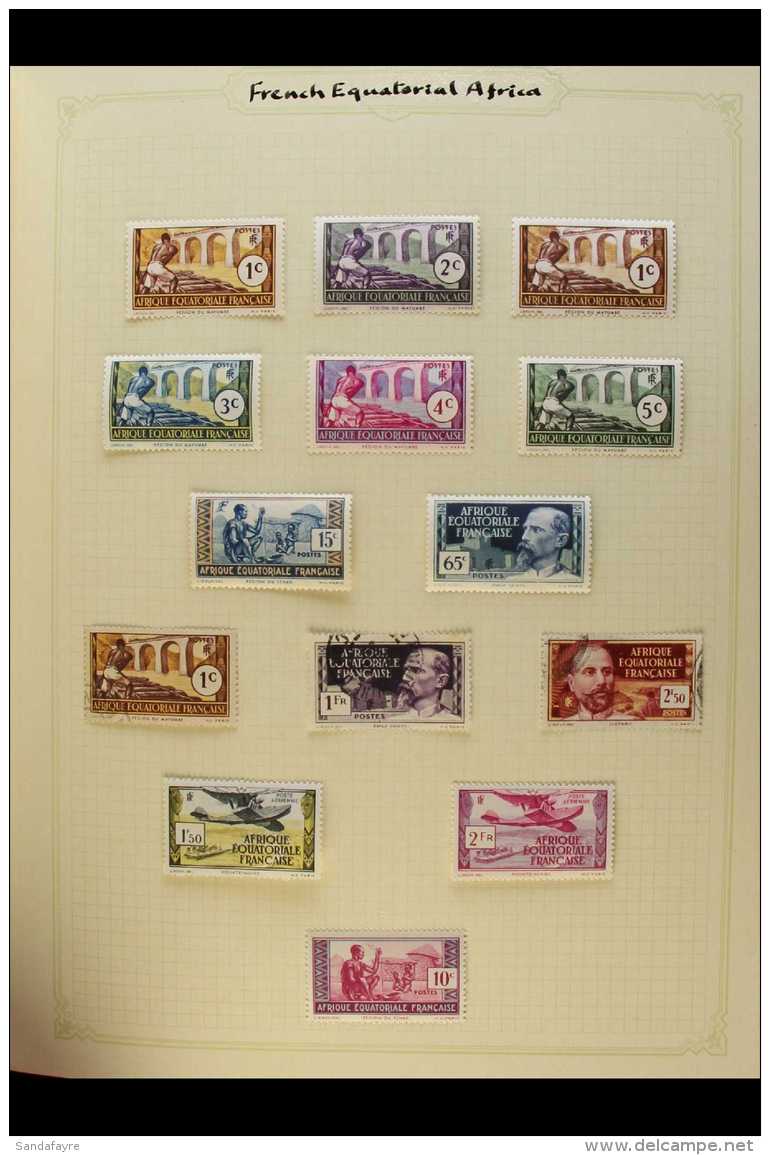 A TO G COLONY COLLECTIONS 1890s-1960s. An Attractive &amp; Extensive, Mint &amp; Used Colony &amp; Post... - Autres & Non Classés