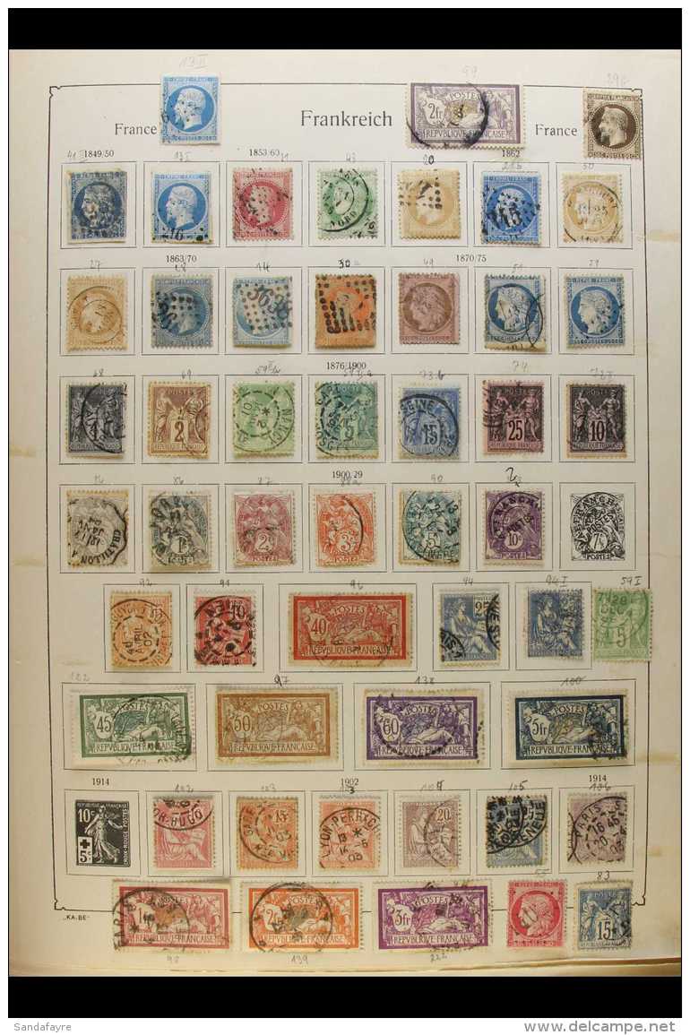 1854 - 1969 VALUABLE &amp; EXTENSIVE COLLECTION A Most Useful Mint/nhm &amp; Used Collection Presented Somewhat... - Andere & Zonder Classificatie