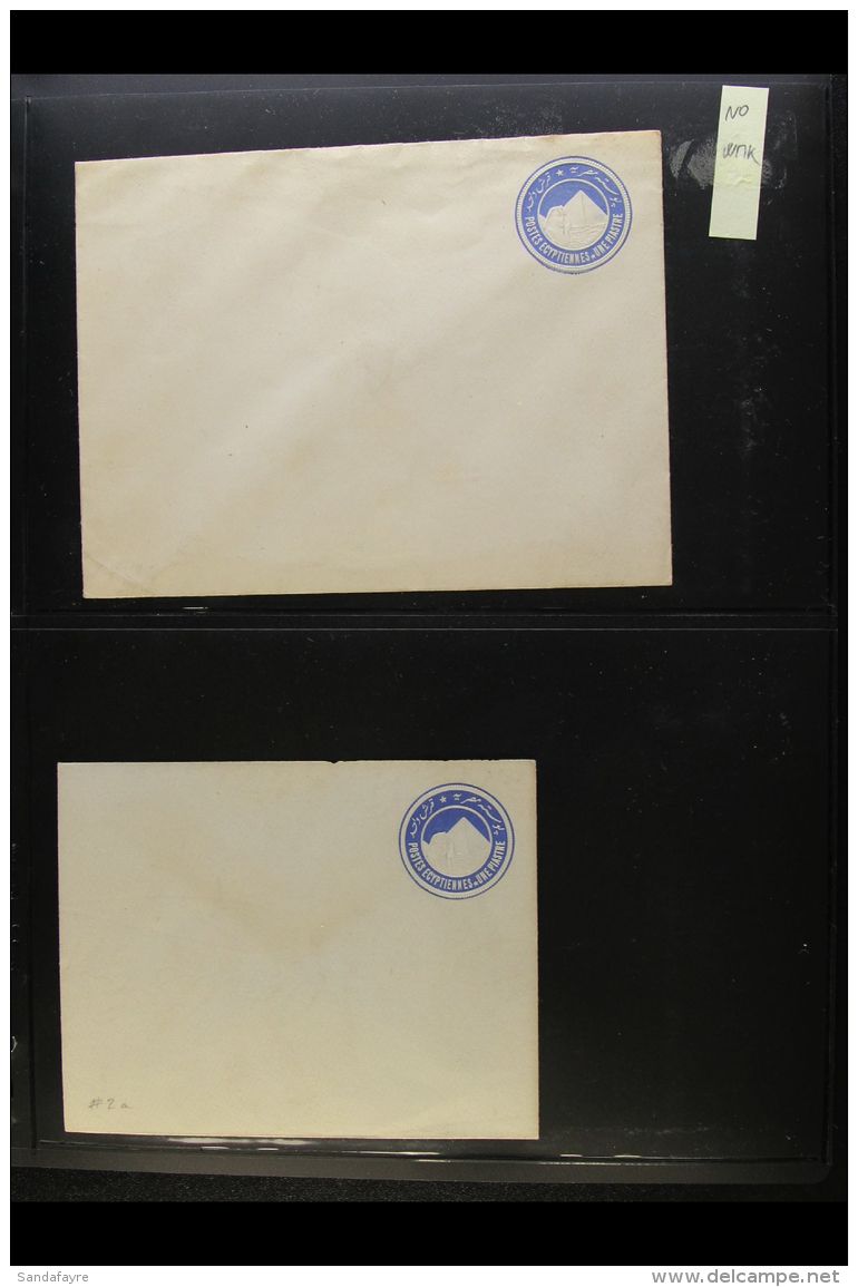 POSTAL STATIONERY 1887-1892 ENVELOPES &amp; WRAPPERS UNUSED COLLECTION Presented On Sleeved Pages. Includes... - Other & Unclassified