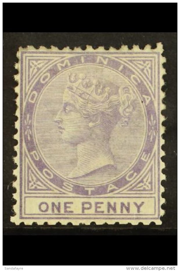 1874 1d Lilac Perf 12&frac12;, SG 1, Fine Mint For More Images, Please Visit... - Dominique (...-1978)