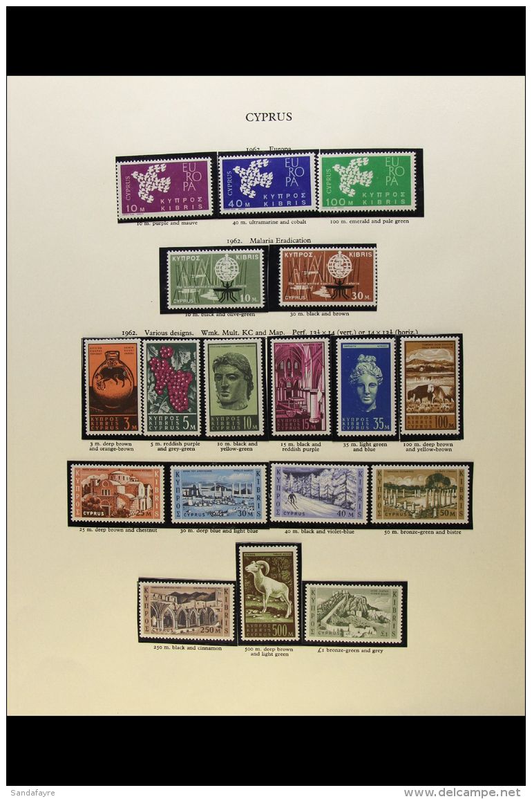 1962-77 NEVER HINGED MINT COLLECTION Presented In Mounts On Album Pages. Includes A Wealth Of Complete Sets Inc... - Andere & Zonder Classificatie