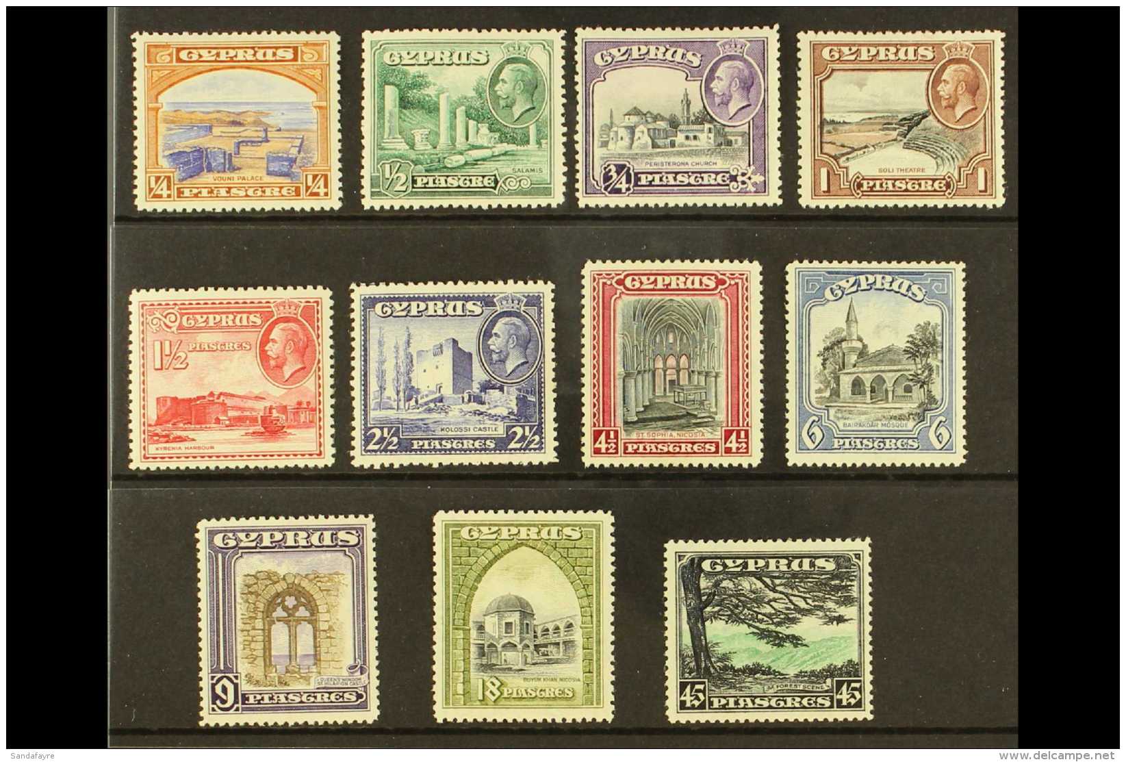 1934 Pictorials Complete Set, SG 133/43, Very Fine Mint, Very Fresh. (11 Stamps) For More Images, Please Visit... - Andere & Zonder Classificatie
