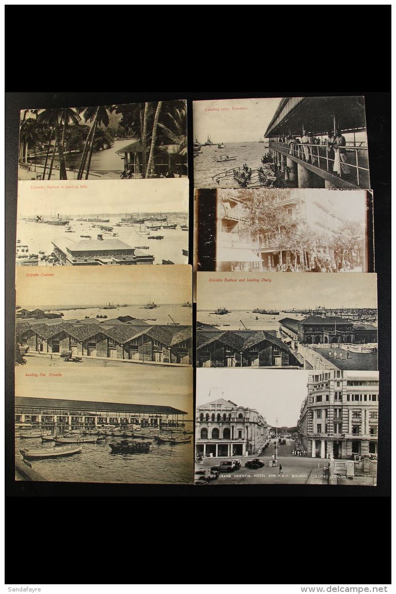 PICTURE POSTCARDS Interesting Accumulation Of Cards, Mostly From The First Quarter Of The 20th Century, Includes A... - Ceylon (...-1947)