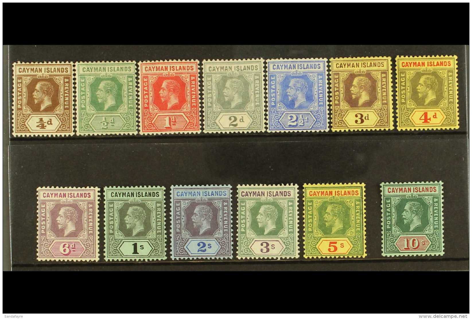 1912-20 Complete Set, SG 40/52, Very Fine Mint, Fresh. (13 Stamps) For More Images, Please Visit... - Iles Caïmans