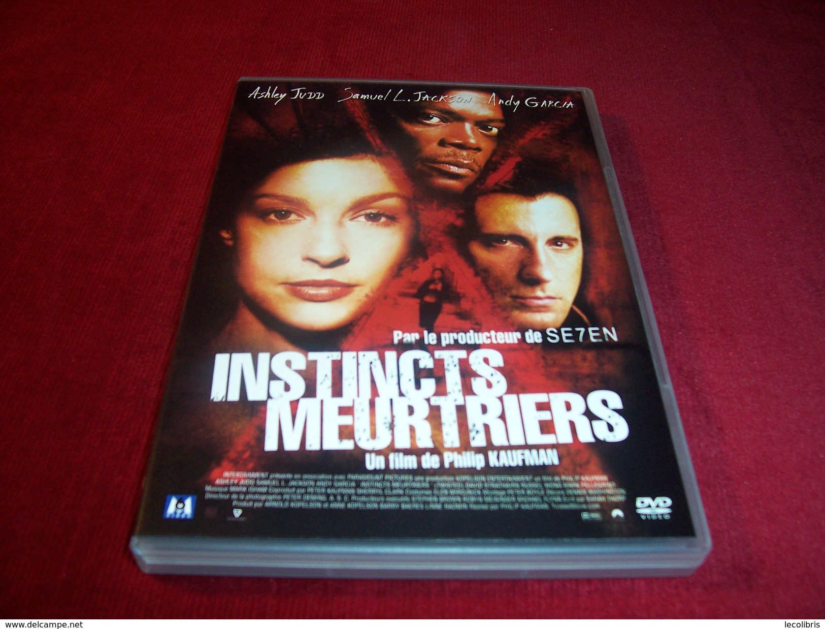 INSTINCTS MEURTRIERS °°°° ASHLEY JUDD SAMUEL L JACKSON ANDY GARCIA - Policiers